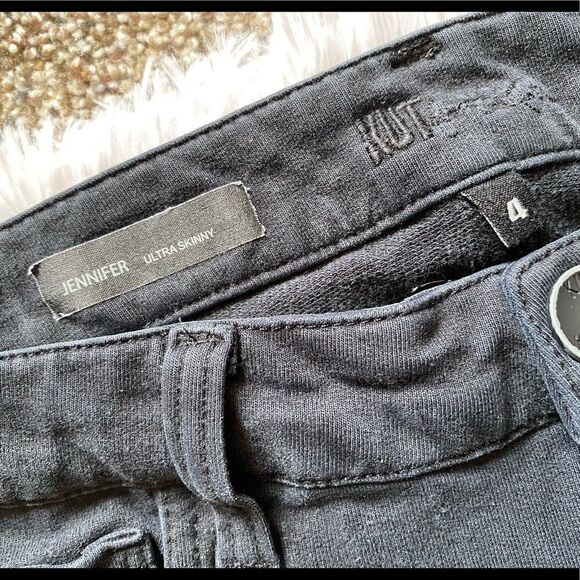 Kut from the Kloth Jennifer Ultra Skinny Stretchy Jeans Size 4 - Picture 9 of 9